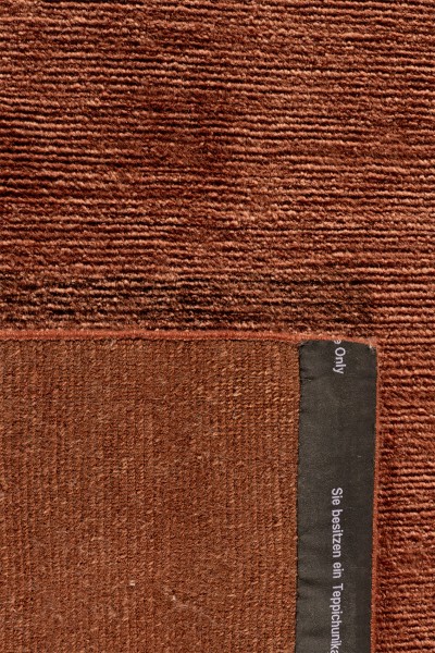 Design-Teppich Mohair Rust