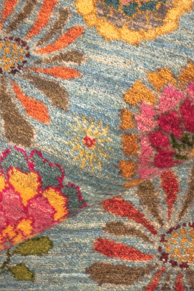 Iran Gabbeh Teppich-Unikat Blumenmeer