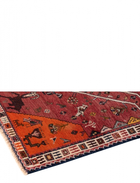 Iran Gabbeh Teppich-Unikat Persia Old