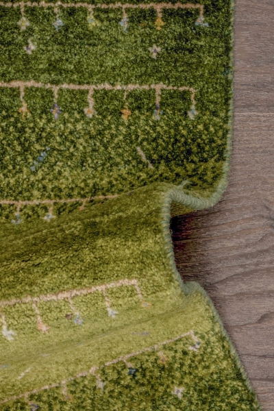 Iran Gabbeh Teppich-Unikat Grüner Lebensbaum