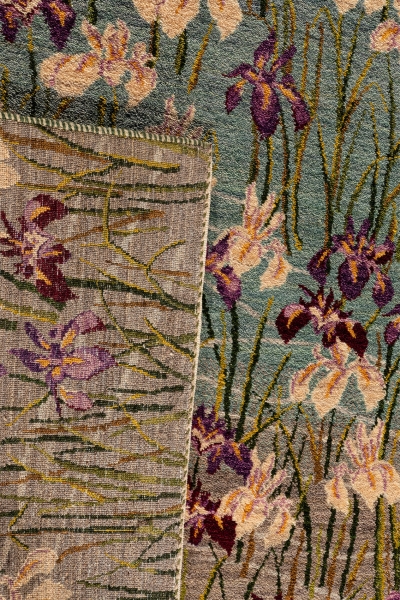Iran Gabbeh Teppich-Unikat Lavendel Oase