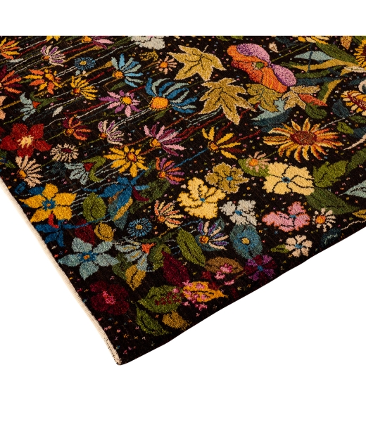 Iran Gabbeh Teppich-Unikat Sonnenblumenfeld